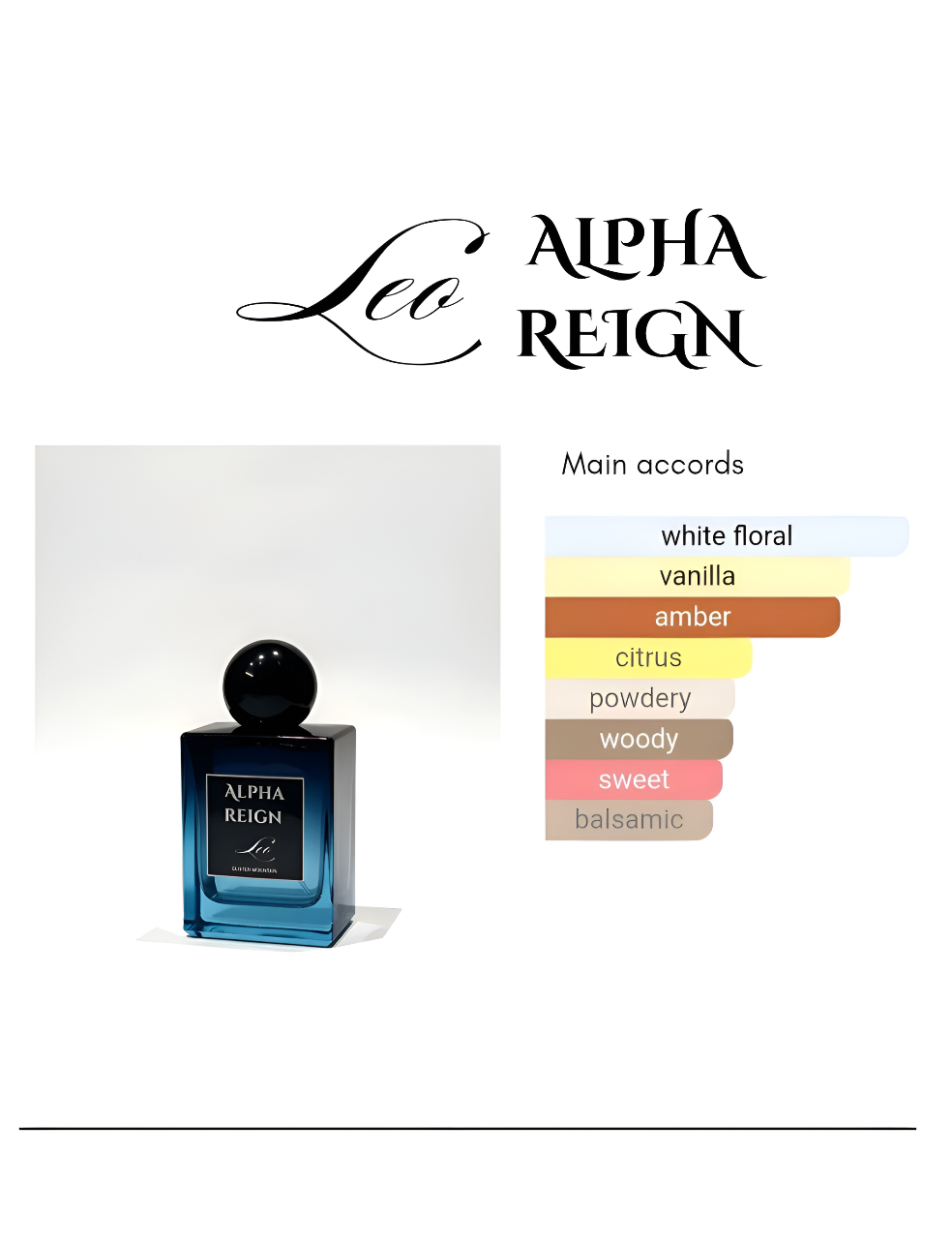 LEO - ALPHA REIGN - 100ML